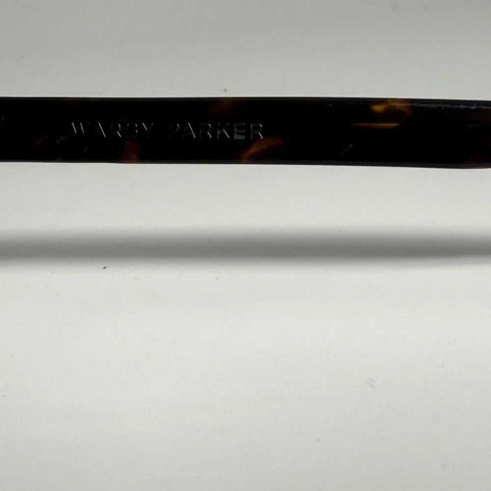 Warby Parker Evelyn 200 Sunglasses Tortoise Shell Round Cat Eye 58-17-140